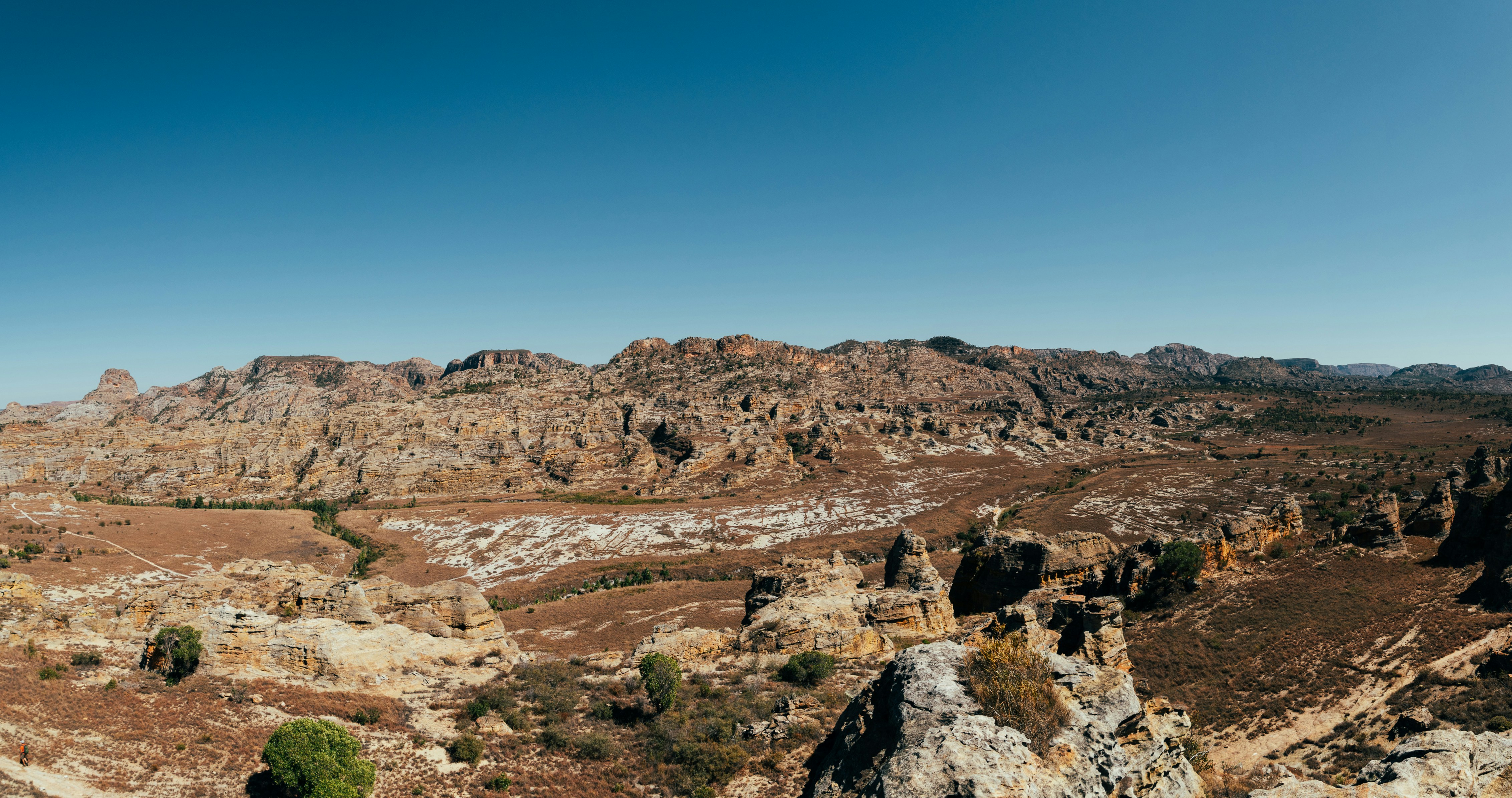 Paysages spectaculaires du Parc National de l'Isalo